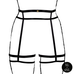 CINTO DE LIGAS DOUBLE STRAP PRETO TAMANHO QUEEN LE DÉSIR