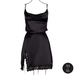 VESTIDO OPEN BACK PRETO LE DÉSIR
