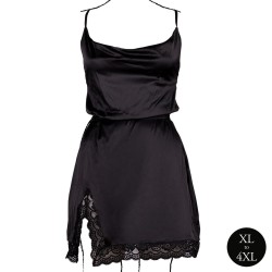 VESTIDO OPEN BACK PRETO TAMANHO QUEEN LE DÉSIR