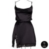VESTIDO OPEN BACK PRETO TAMANHO QUEEN LE DÉSIR