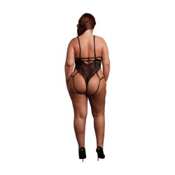 BODY LACE UNDERWIRED PRETO TAMANHO QUEEN LE DÉSIR