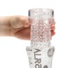 MASTURBADOR TEASY RIDER TEXTURED TRANSPARENTE REALROCK