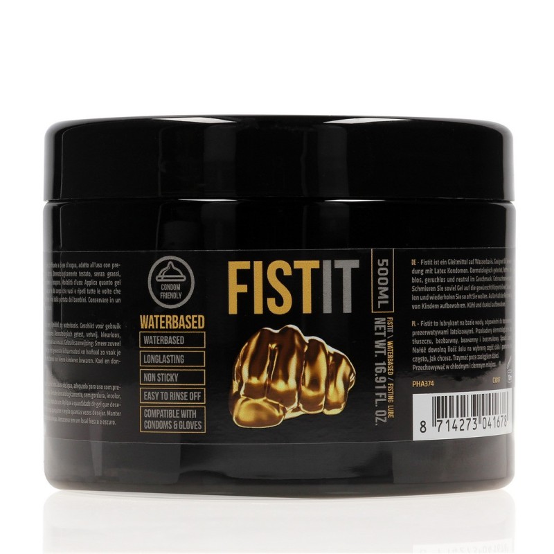 LUBRIFICANTE À BASE DE ÁGUA PARA FISTING 17 FL OZ 500 ML FIST IT LUBRIFICANTE À BASE DE ÁGUA PARA FISTING 17 FL OZ 500 ML FIST IT