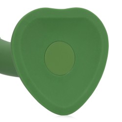 VIBRADOR NON-PHALLIC VIBRATING DILDO PEQUENO FOREST GREEN LOVELINE