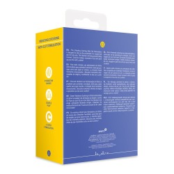 ANEL PARA O PÉNIS COM VIBRAÇÃO E ESTIMULADOR DE CLITÓRIS AZUL LOVELINE