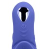 ANEL PARA O PÉNIS COM VIBRAÇÃO E ESTIMULADOR DE CLITÓRIS AZUL LOVELINE