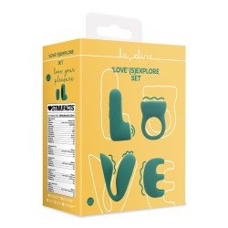CONJUNTO DE BALA COM 4 ACESSÓRIOS LOVE' (S)EXPLORE VERDE LOVELINE