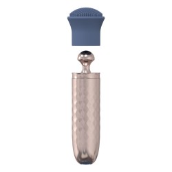 VIBRADOR THE THRILL10 SPEED INTERCHANGEABLE AZUL LOVELINE