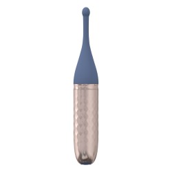 VIBRADOR THE THRILL10 SPEED INTERCHANGEABLE AZUL LOVELINE