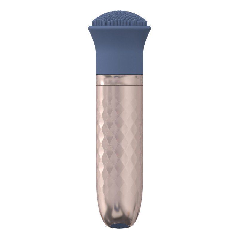 VIBRADOR THE THRILL10 SPEED INTERCHANGEABLE AZUL LOVELINE VIBRADOR THE THRILL10 SPEED INTERCHANGEABLE AZUL LOVELINE