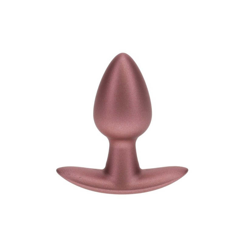 PLUG ANAL SMOOTH SILICONE SMALL 2.6 /6,5 CM ROSE GOLD OUCH! PLUG ANAL SMOOTH SILICONE SMALL 2.6 /6,5 CM ROSE GOLD OUCH!