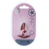 PLUG ANAL SMOOTH SILICONE SMALL 2.6 /6,5 CM ROSE GOLD OUCH!