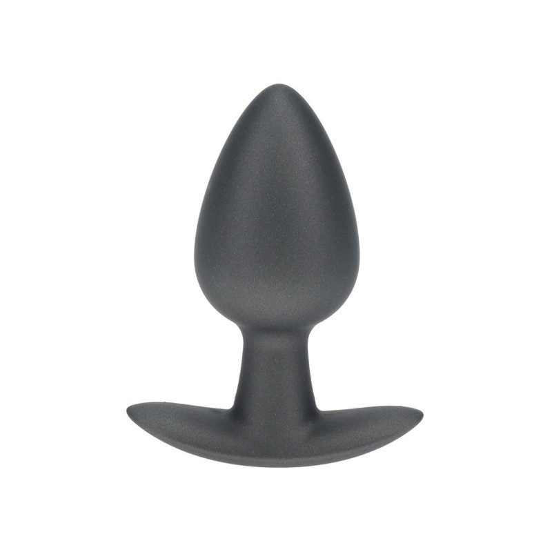 PLUG ANAL SMOOTH SILICONE MEDIUM 3,1 /7,9 CM GUN METAL OUCH! PLUG ANAL SMOOTH SILICONE MEDIUM 3,1 /7,9 CM GUN METAL OUCH!