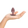 PLUG ANAL SMOOTH SILICONE MEDIUM 3,1 /7,9 CM ROSE GOLD OUCH!