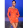VESTIDO CR-4859 LARANJA CHILIROSE