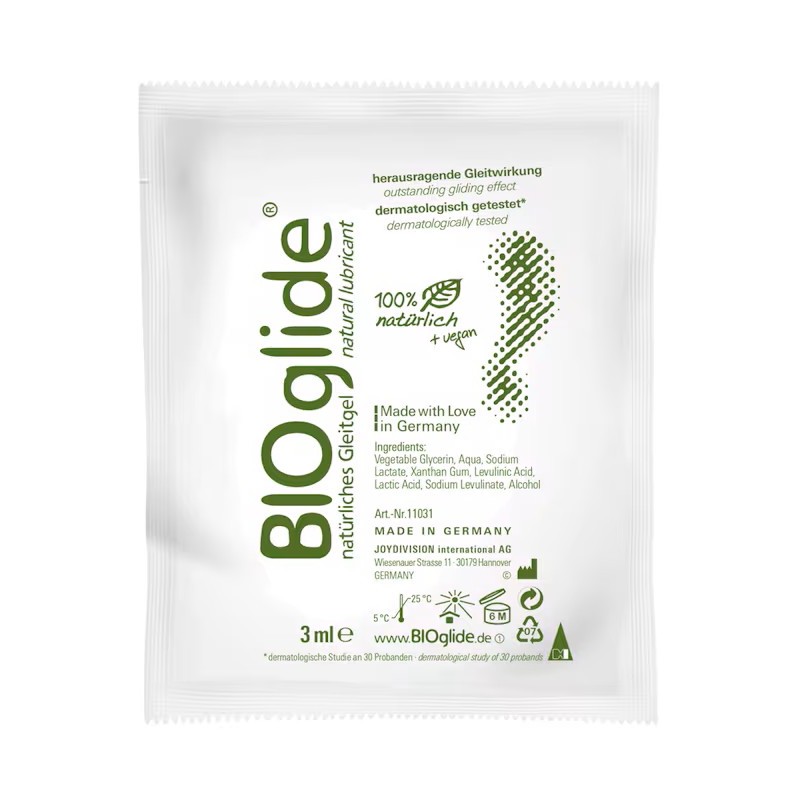 SAQUETA LUBRIFICANTE BIOGLIDE 3 ML SAQUETA LUBRIFICANTE BIOGLIDE 3 ML