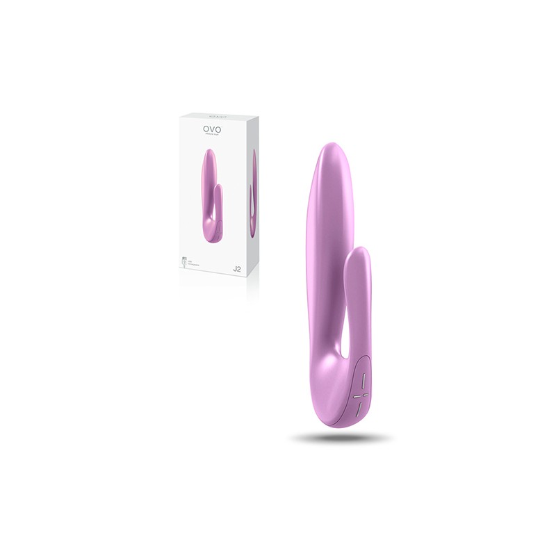 VIBRADOR RECARREGÁVEL J2 OVO ROSA