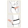 STRAP-ON OCO COM TESTÍCULOS 9" FETISH FANTASY SERIES BRANCO