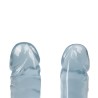 DILDO DUPLO JR. DOUBLE DONG 12'' TRANSPARENTE