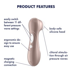 ESTIMULADOR DE CLÍTORIS RECARREGÁVEL SATISFYER PRO 2 GENERATION 2