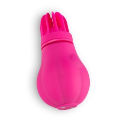 ESTIMULADOR DE CLITÓRIS CARESS RECARREGÁVEL ADRIEN LASTIC ROSA