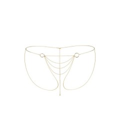 COLAR CORPORAL CULOTTE THE MAGNIFIQUE COLLECTION BIJOUX INDISCRETS DOURADO