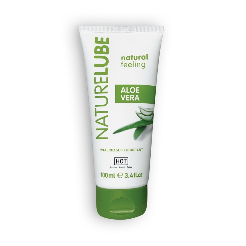 LUBRIFICANTE À BASE DE ÁGUA COM ALOE VERA NATURELUBE 100ML