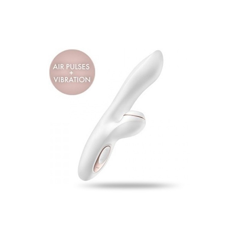 ESTIMULADOR DE CLÍTORIS RECARREGÁVEL SATISFYER PRO G-SPOT RABBIT