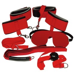 KIT BONDAGE SET BAD KITTY VERMELHO