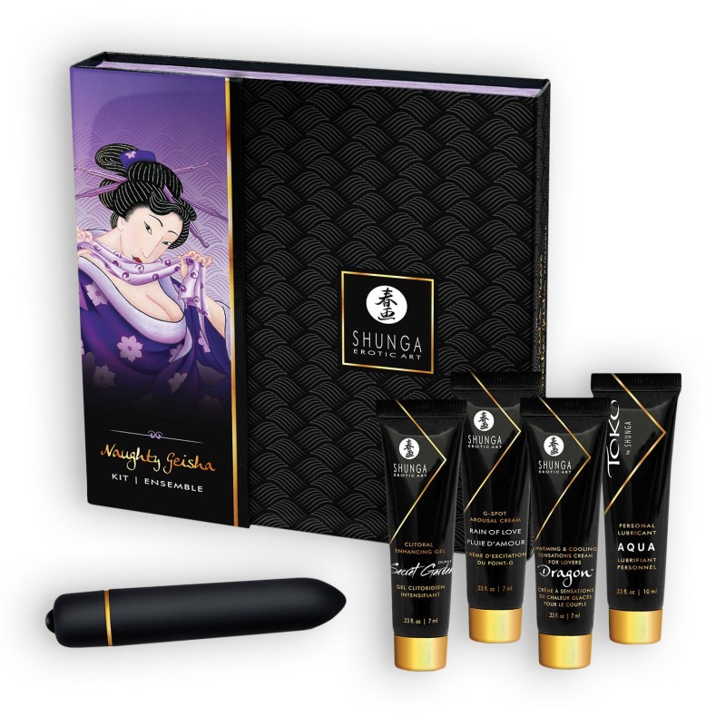 CONJUNTO SHUNGA GEISHA ATREVIDA