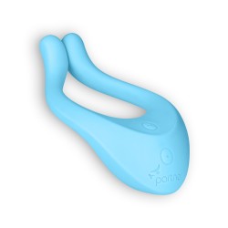 VIBRADOR ENDLESS LOVE COM CARREGADOR USB AZUL