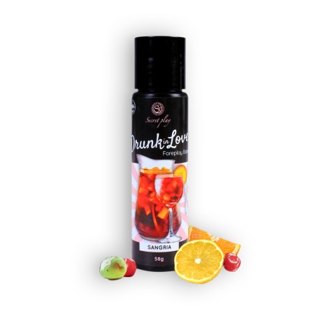 BÁLSAMO LUBRIFICANTE SABOR SANGRIA DRUNK IN LOVE SECRET PLAY 60ML