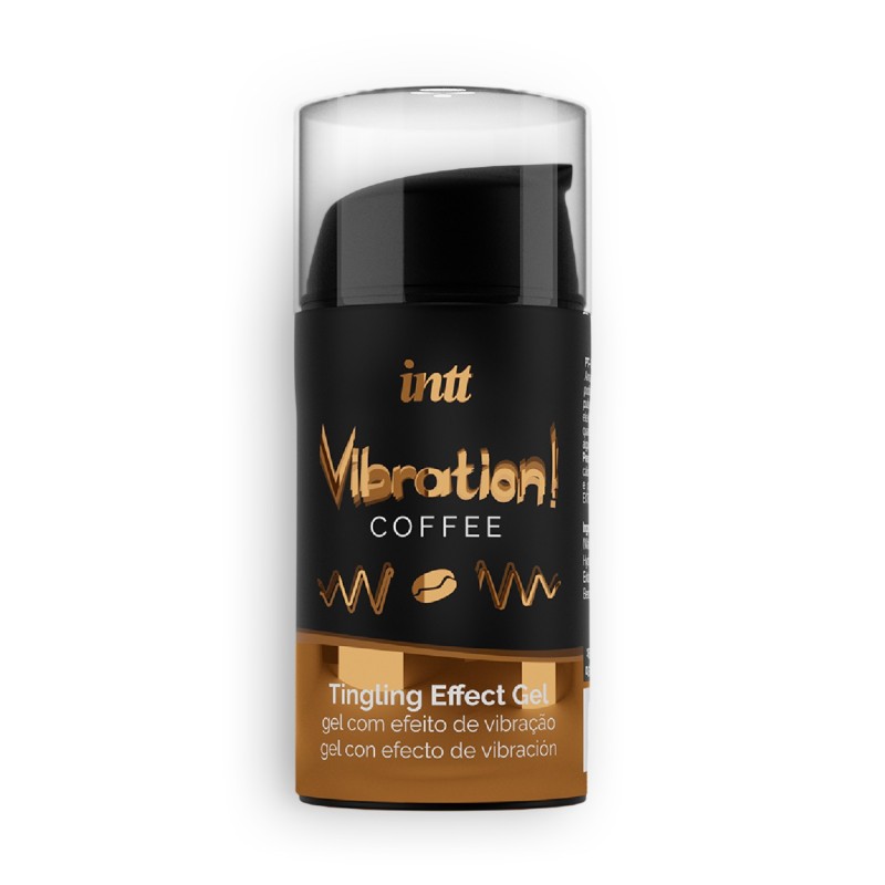 GEL COM VIBRAÇÃO VIBRATION CAFÉ INTT 15ML