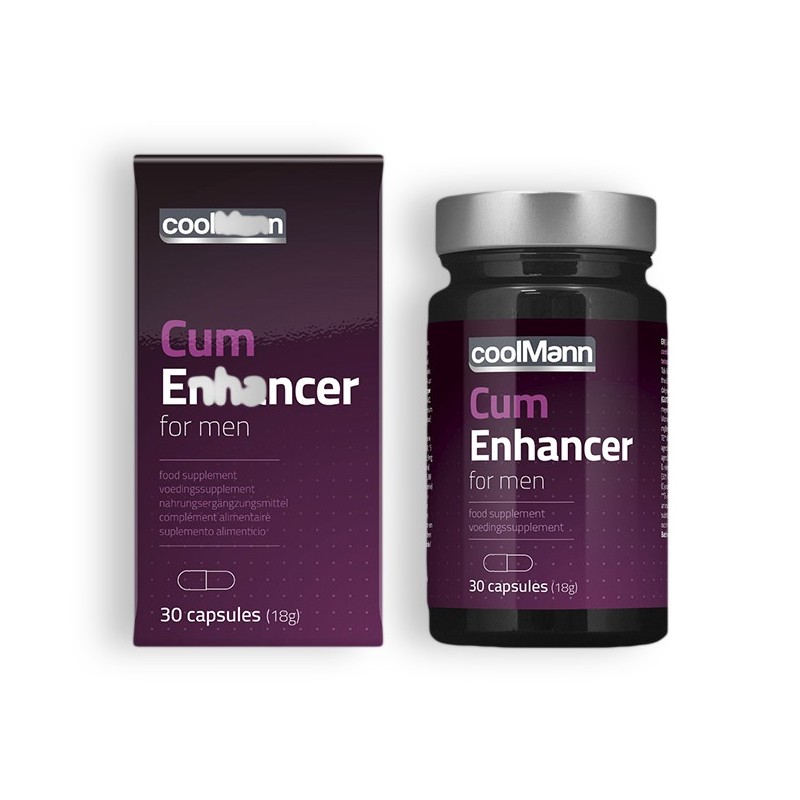 VOLUMIZADOR DE ESPERMA COOLMANN CUM ENHANCER 30 CÁPSULAS