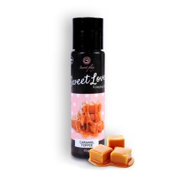 GEL LUBRIFICANTE COM SABOR A CARAMELO DE NATA SWEET LOVE SECRET PLAY 55ML