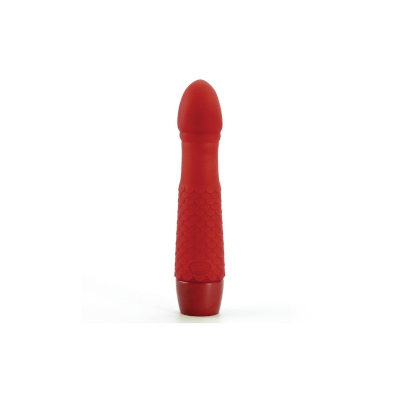 VIBRADOR BRIGIT VERMELHO EMBALAGEM BRANCA