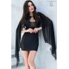 VESTIDO CR-4329 PRETO