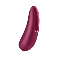 ESTIMULADOR CURVY 1+ COM APP SATISFYER VERMELHO ROSADO