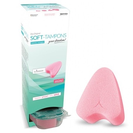 CAIXA COM 10 TAMPÕES SOFT-TAMPONS MINI