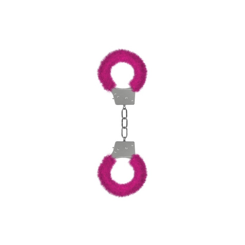 ALGEMAS COM PELUCHE BEGINNER'S FURRY HANDCUFFS ROSA