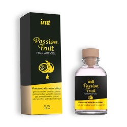 GEL DE MASSAGEM COM SABOR A MARACUJÁ INTT 30ML