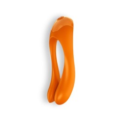 VIBRADOR CANDY CANE SATISFYER LARANJA