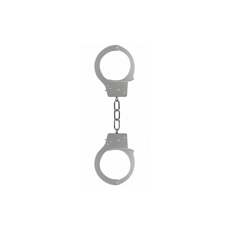 ALGEMAS EM METAL BEGINNER'S HANDCUFFS PRATEADAS