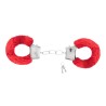 ALGEMAS DE PELUCHE LOVE CUFFS CRUSHIOUS VERMELHAS