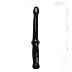 DILDO COM CABO ANAL PUSH PRETO