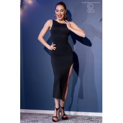 VESTIDO E TANGA CR-4441 PRETO