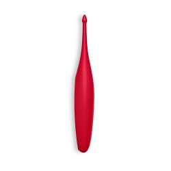 VIBRADOR TWIRLING FUN SATISFYER VERMELHO