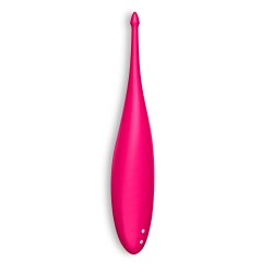 VIBRADOR TWIRLING FUN SATISFYER ROSA