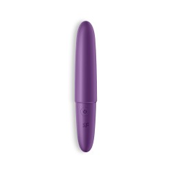 BALA VIBRATÓRIA ULTRA POWER BULLET 6 SATISFYER ROXA