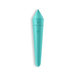 BALA VIBRATÓRIA ULTRA POWER BULLET 8 COM APP SATISFYER TURQUESA